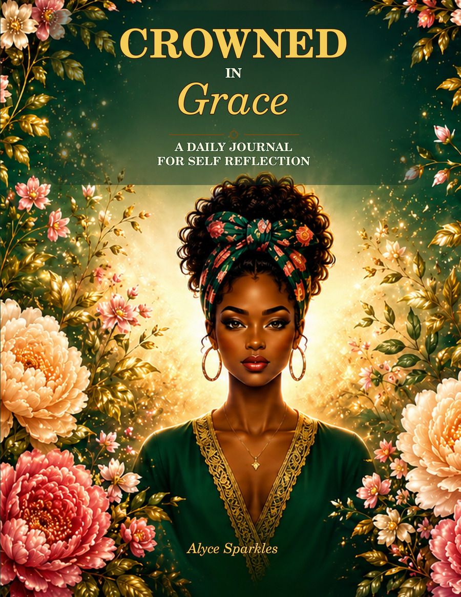 Crowned in Grace front cover by Alyce Sparkles