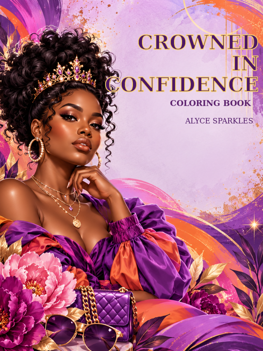 Crowned in Confidence front cover by Alyce Sparkles